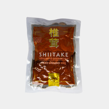 Shitake Fatiado Desidratado Importado 500 g