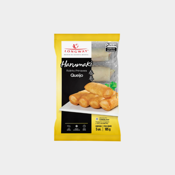 Rolinho Primavera Queijo Long Way 225g (5un)