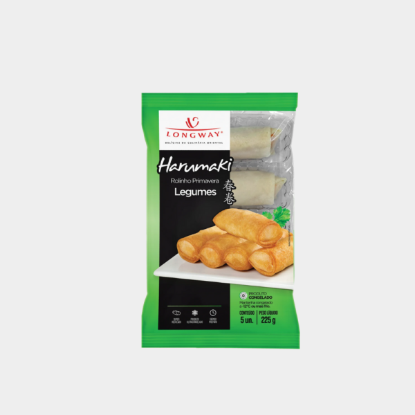 Rolinho Primavera Legumes Long Way 225g (5un)