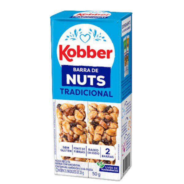 Barra de Nuts Tradicional Kobber - 50g