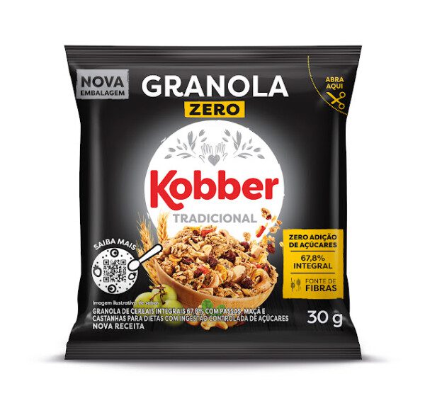 Granola Tradicional ZERO Kobber - 30g