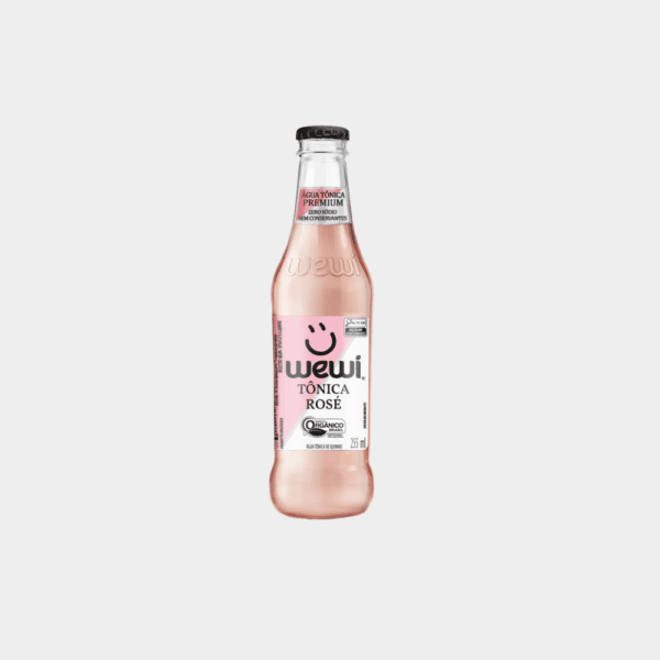 Água Tônica Rosé Orgânica Wewi - 255ml