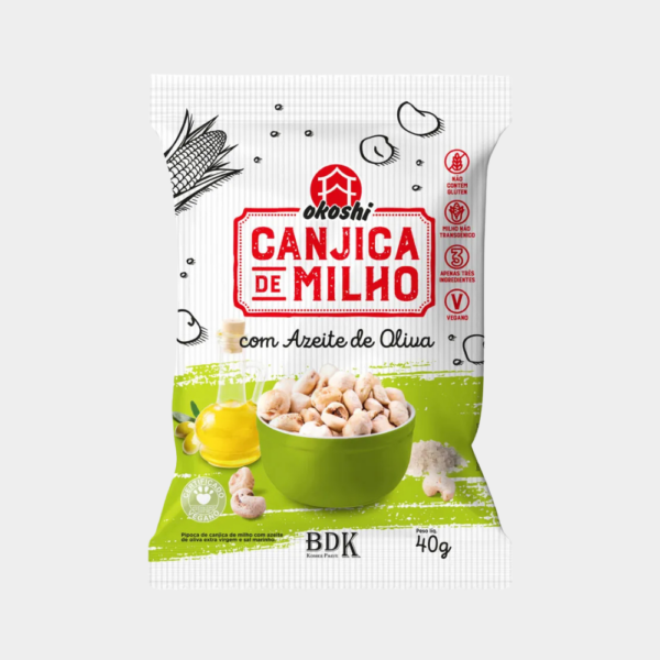 Canjica de Milho com  Azeite de Oliva Okoshi - 40g
