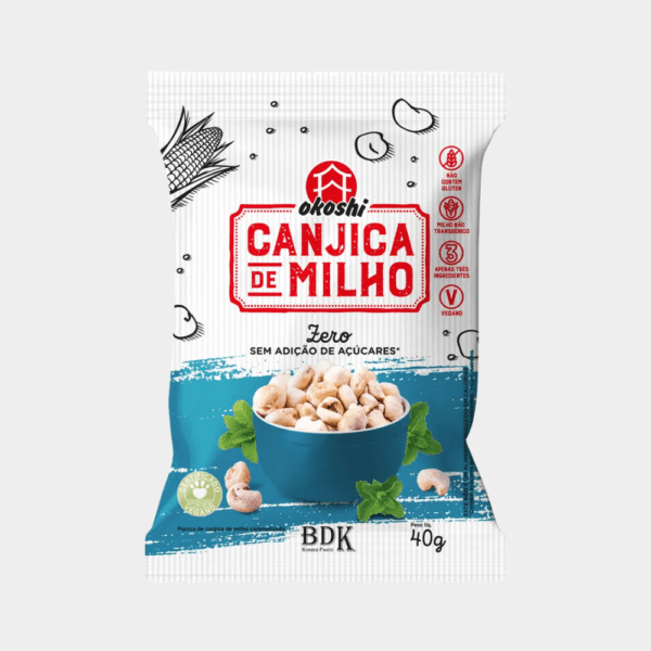 Canjica de Milho Zero Açúcares Okoshi - 40g