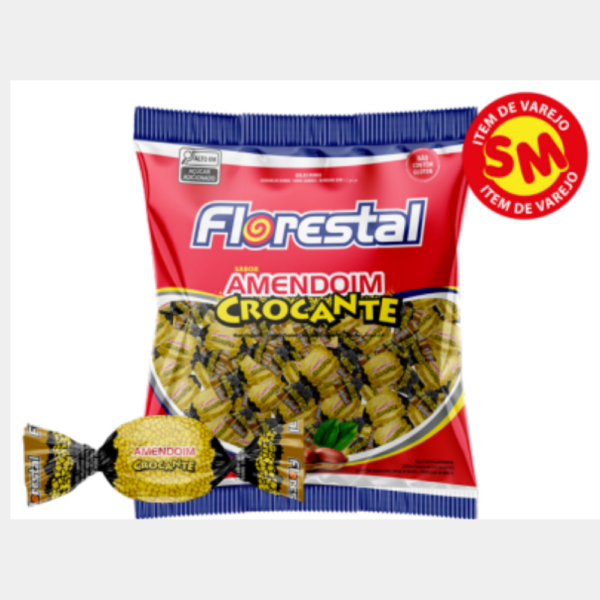 Bala Amendoim Crocante Florestal - 500g
