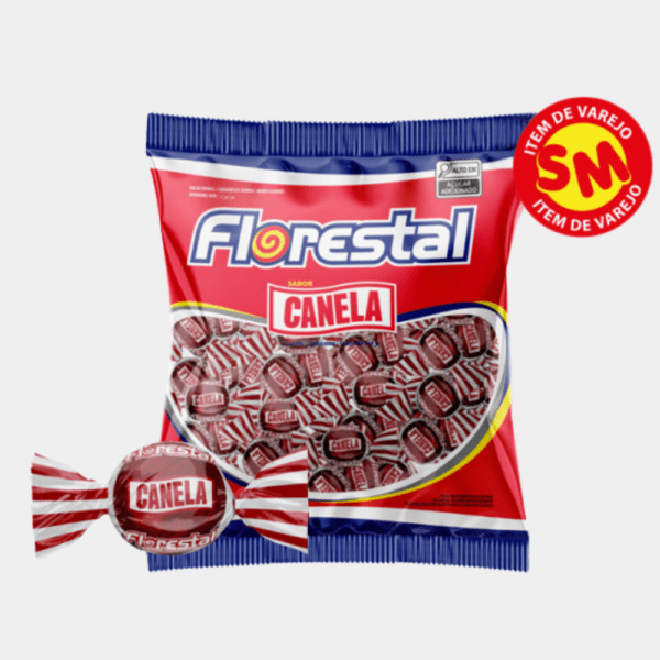 Bala Bolinha de Canela Florestal - 122g