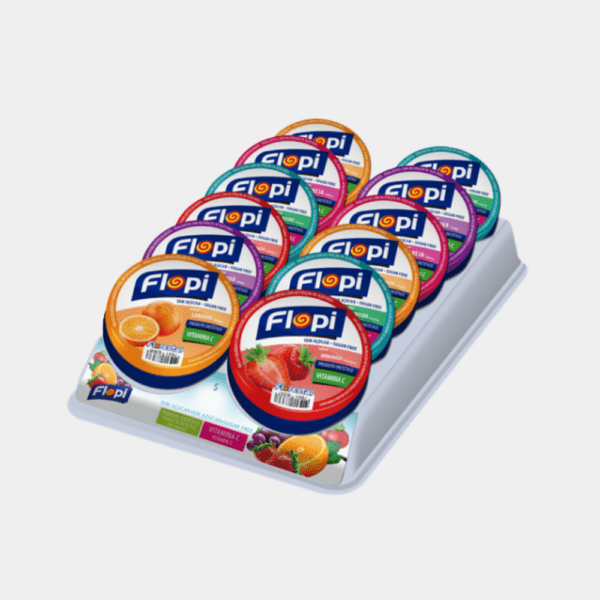 Bala Flopi Sem Açúcar Sortida Florestal - 480g