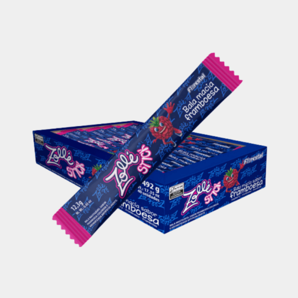 Bala Zolle Stick Framboesa Florestal - 492g