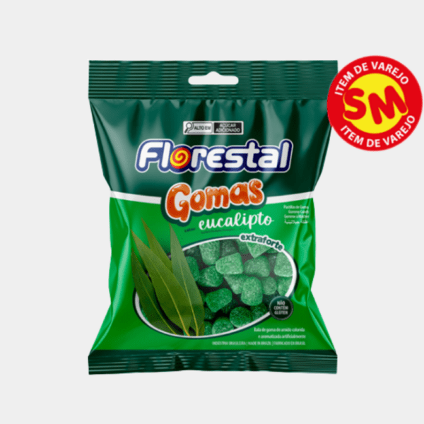 Bala de Goma Ursinhos Florestal - 60g