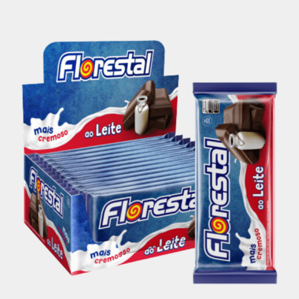 Barra de Chocolate ao Leite Florestal - 960g