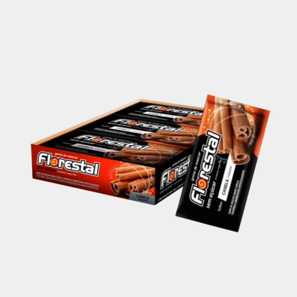 Chicle Laminado Canela Florestal - 127g