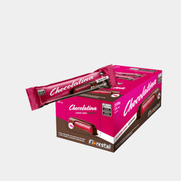Chocolate ao Leite Recheio Sabor Goiaba Florestal - 250g