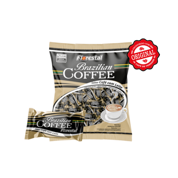 Bala Brazilian Coffee ao Leite Florestal - 500g