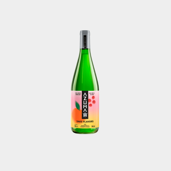 Sake Flavors Tangerina e Pimenta Rosa Azuma - 740g