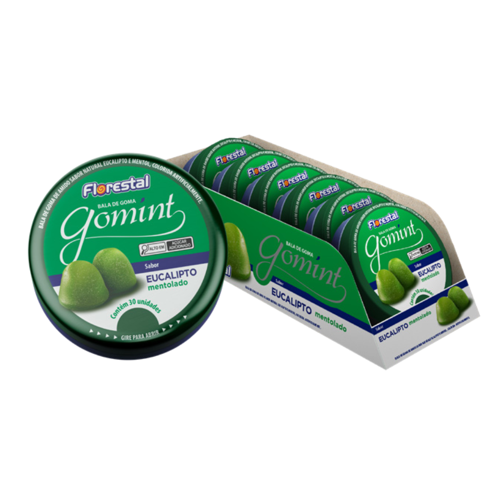 Bala de Goma Gomint Florestal - 4x270g