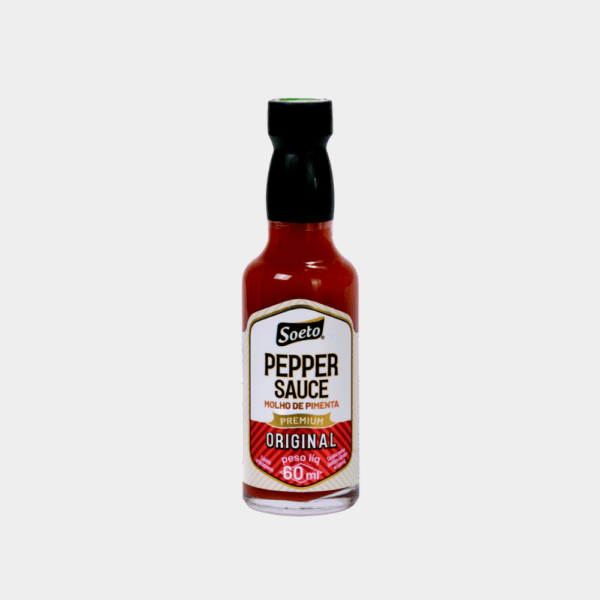 Molho de Pimenta Pepper Sauce Original Soeto - 60ml